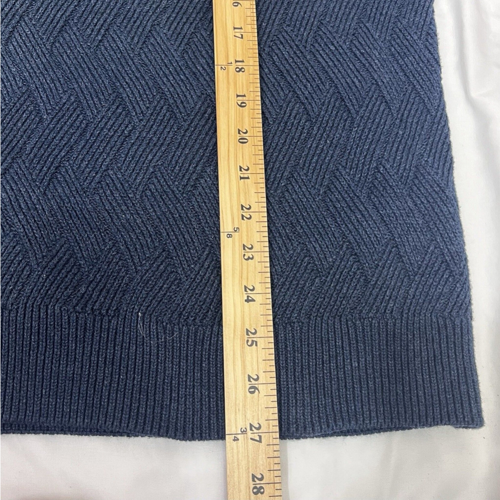 Weatherproof Vintage Men's Crew Pullover Sweater Size XL Color Dark Blue Outdoor - Picture 10 of 11